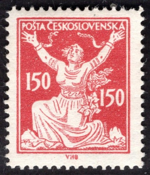 159 B, typ II,OR, řz 13 3/4, červená 150h, zk. Gilbert