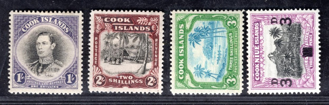 Cook Islands - SG 127 - 30, výplatní řada