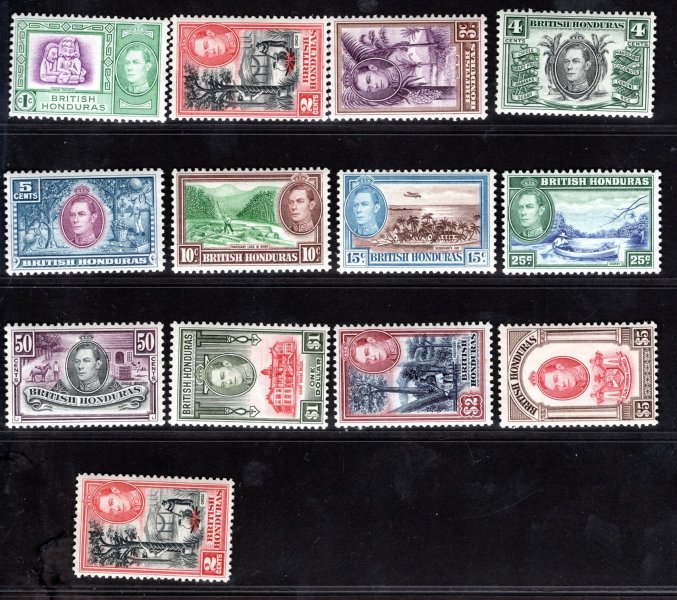 British Honduras - SG 150 - 61, vyplatní, Jiří