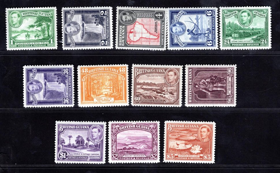 British Guiana - SG 308 - 19, vyplatní, Jiří