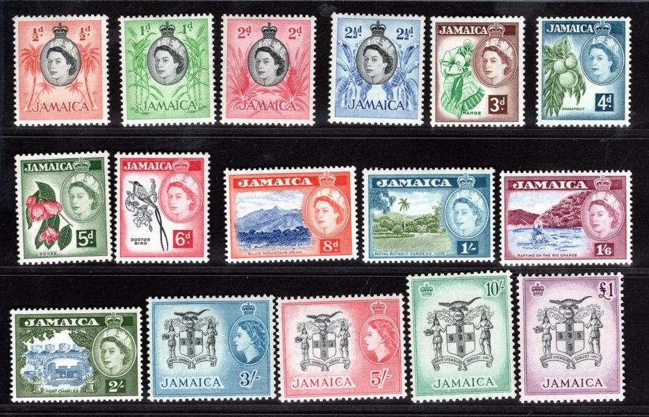 Jamaica - SG 159 - 74, vyplatní, Alžběta