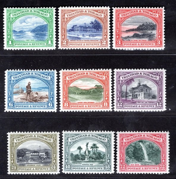 Trinidad and Tobago - SG 230 - 8, vyplatní řada