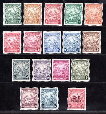 Barbados - SG 248 - 56a, 264, vyplatní řada