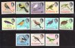 Gambia - SG 193 - 205, výplatní řada, Alžběta, ptáci