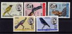 Ethiopie - Mi. 459 - 63, výplatní, fauna, ptáci