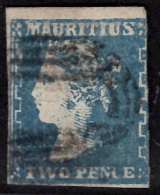 Mauritius - SG, 43a, modrý Mauricius