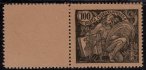 164 ZT HaV, černotisk, krajový kus s tzv. falešným kupónem, 100h
