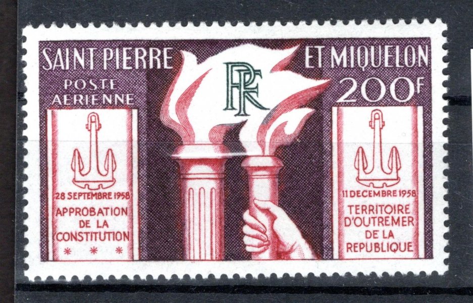 Saint Pierre et Miquelen - Mi. 392 - 3, výplatní známky