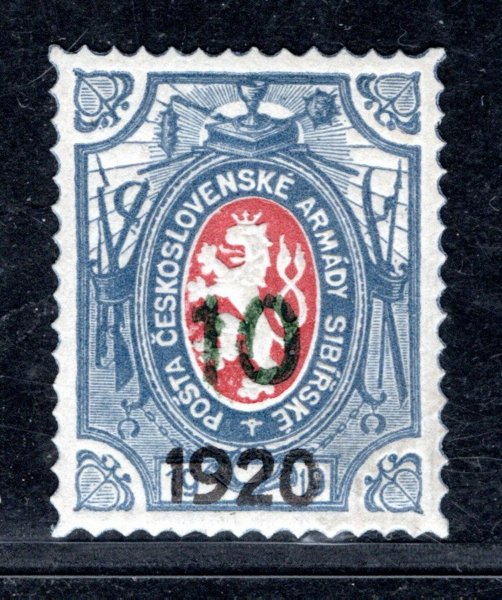 PP 10, typ II  velká šavle, 10k/1R, modrá, zk. Ma, Tri, Fra