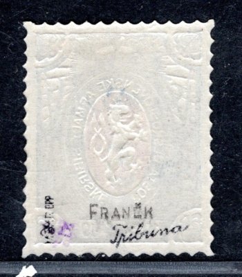 PP 9 typ II , velká šavle, 5k/1R, modrá, zk. Ma, Tri, Fra