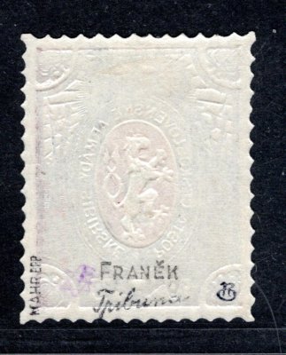 PP 7, typ II  velká šavle, 2k/1R, modrá, zk. Ma, Tri, Fra