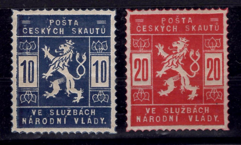 SK 1 - 2, skautské, svěží řada