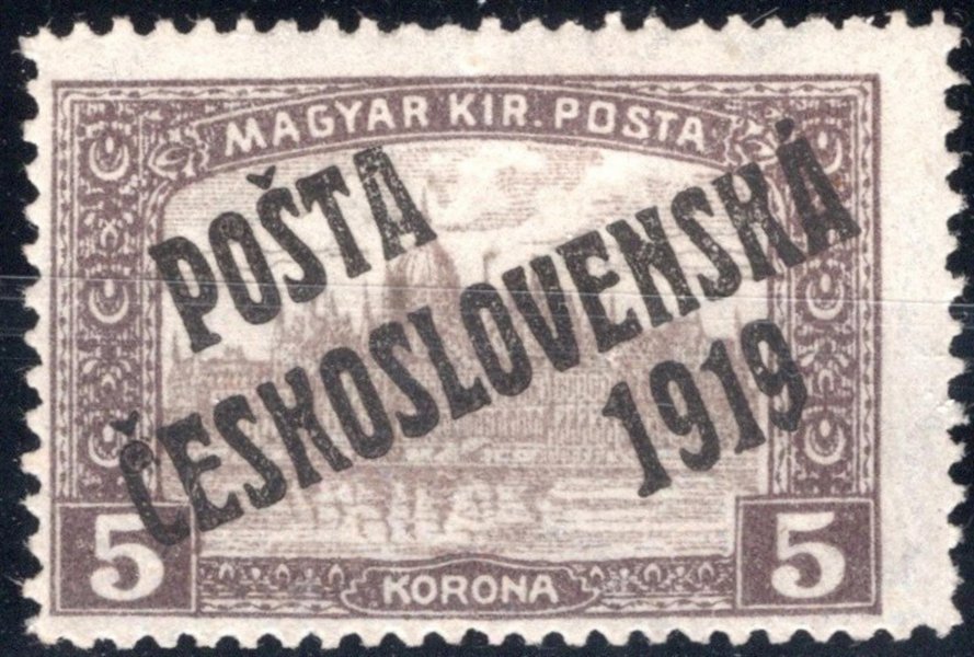 117, 5 Koruna Parlament, typ I 