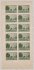 Terezínská zelená známka - Padělek ve 12-ti bloku