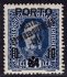 85, Porto modré, typ II přetisku, zkoušeno Vrba 