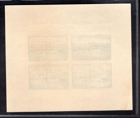 564,  PRAHA 1950,  D/5a(4a) čtvrtá deska, rovná 9, řídký výskyt, dvl