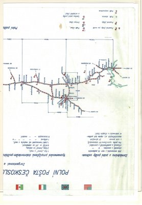 Československé vojsko na Sibiři, sestava pohlednic -  vzácné + mapa postupu vojsk na Sibiři - toto kopie