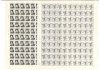2879,2883 Výročí osobností, PA (100), kompletní archy, obsahující čísla  + data tisku  28.XII.88, 11.I.89