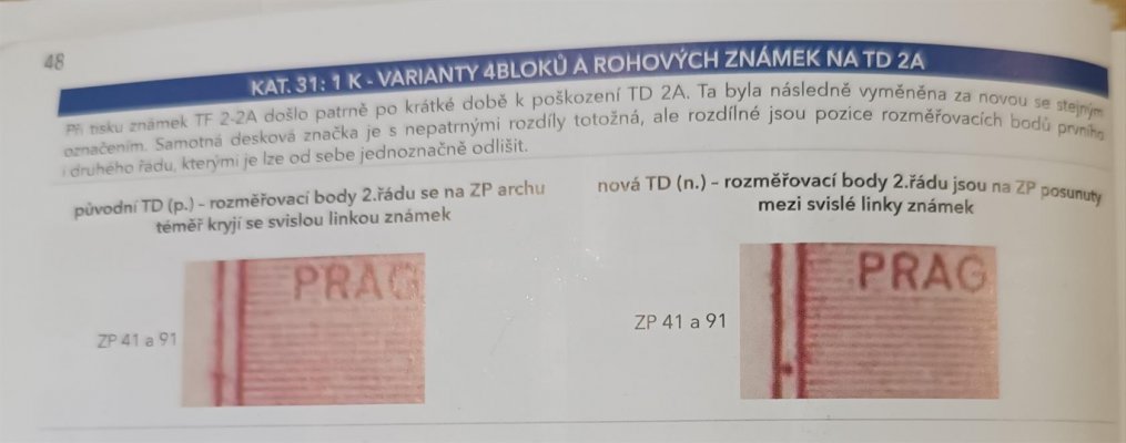 31, Praha 50K, 50kusový arch Dč 2, velmi vzácná deska