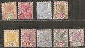 Seychelles SG 28 - 36, Viktorie,kompletní řada,  katalog 300,- Liber