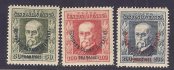 180 - 182, Olympijský kongres, hezká řada katalog 2 500,-