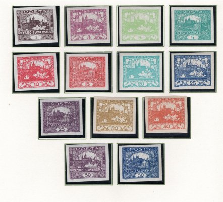1 -26 hezká sestava prvních československých známek obsahuje i dražší kusy, 6N,7a,9N,11a,13N,13aN,26a,Mp3, hezký základ pro další rozšiřování sbírky, určitě stojí za prohlédnutí, vyšší katalogová cena