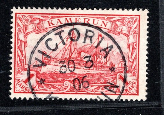 Kamerun Mi. 16, raz. Victoria 30/3/06,  katalog 90,- Euro