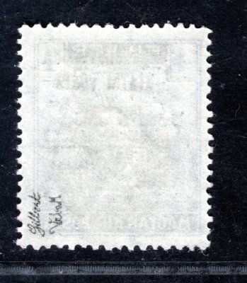 RV 121, Skalický přetisk, ženci, šedá 4 f, zk. Gilbert, Vrba