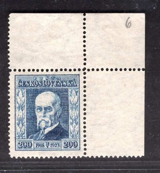 178, P 6, Jubilejní, modrá 200 h, rohová