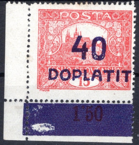 DL 30 C, doplatní, rohová s počítadlem 40/15