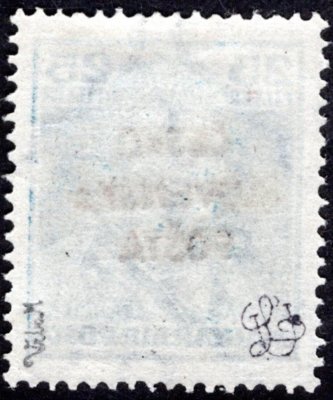 RV 149, Šrobárův přetisk,  modrá 25 f,  zkoušeno  Vrba