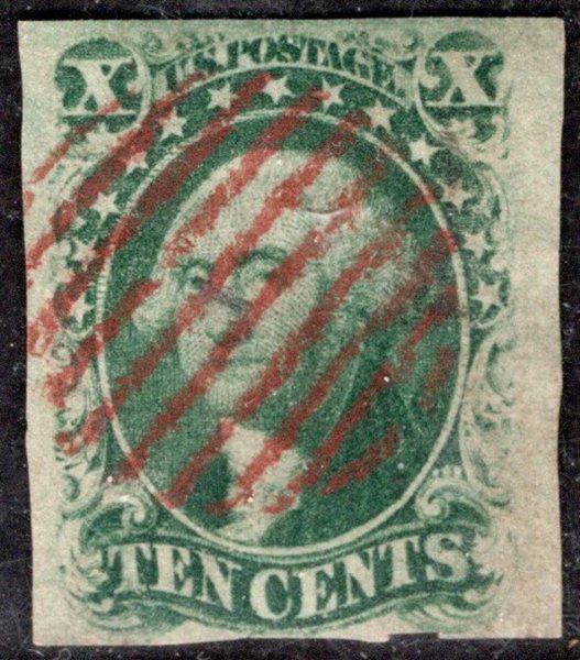 USA - Mi. 6, zelená 10 c