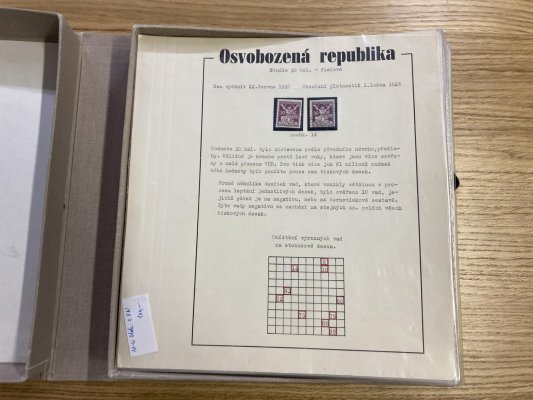 Osvobozená republika - Album POFIS, speciliazovaná sbírka, celoživotní sbírka