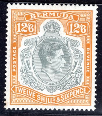 Bermuda - SG 120b, Jiří VI