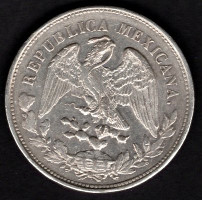 1903 1 Peso Mo LIBERTAD Ag	Ag.903 27,07g 38,5mm Mexico city
