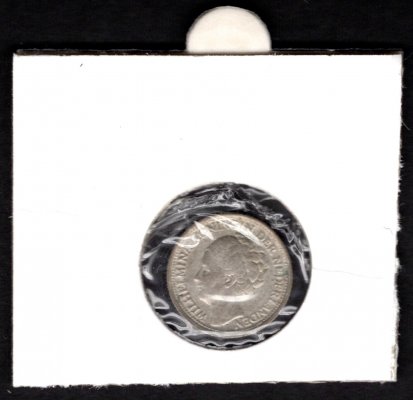 1944 P 10 centů Wilhelmina Ag Philadelphia, Ag.640 1,4g 15mm

