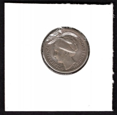 1943 P 25 centů Wilhelmina Ag Philadelphia, Ag.640 3,575g 19mm
