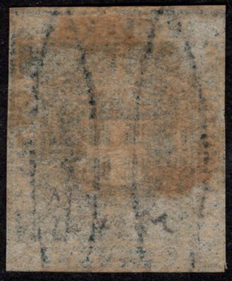 Toskánsko - Mi. 20b, znak, šedomiodrá 20 C, číslo sassone 20, známka je bez lepu, kat. 8000EUR