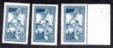 Francie - Mi. 229, Alegorie, modrá 1,50 Fr, typ I - III, hezké, 1 x krajová