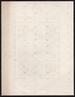 Chorvatsko - Mi. 94 U Klb ZT, kompletní, nezoubkovaný tiskový list na silnějším papíru, velmi vzácné (nezoubkované jednotlivé známký á 100 Eu)