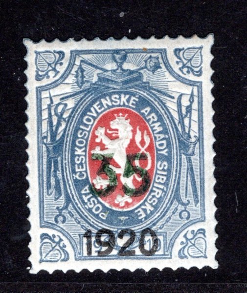 PP 13, malá šavle, lvíčci, 35K/1R modrá, zkoušeno Gilbert, Mrňák, Vrba