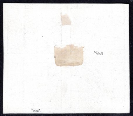15 ZT, černotisk, 4blok, papír křídový, kartonový, 50 h, zkoušeno Vrba