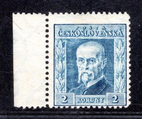 191, P 8, typ I, TGM, obtisk, krajová, modrá 2 Kč