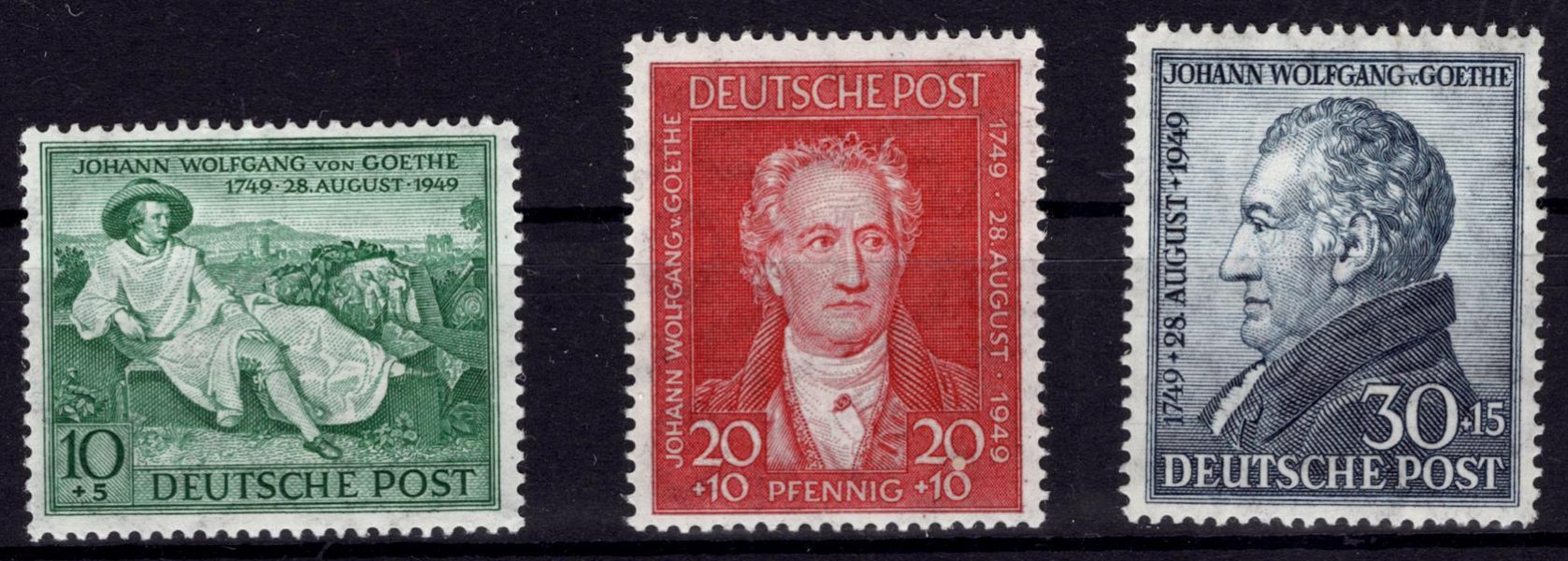 Deutsche Post - Mi. 108-110