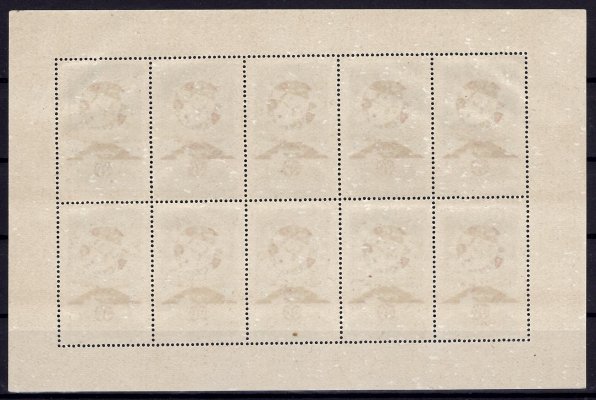 1263; PL (10) PRAGA 1962 30 h,  deska A - dřívko v papíru