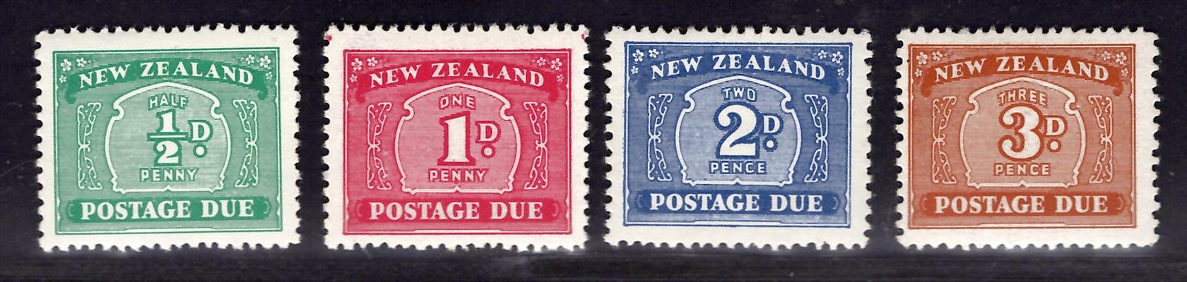 New Zealand - SG, D 41 - 4, doplatní