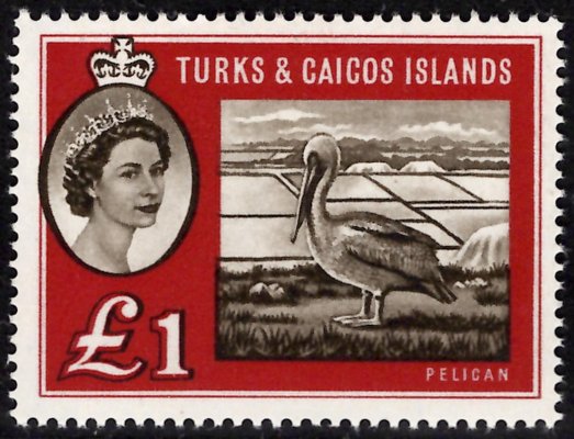 Turks Caicos Islands - SG, 253, Alžběta