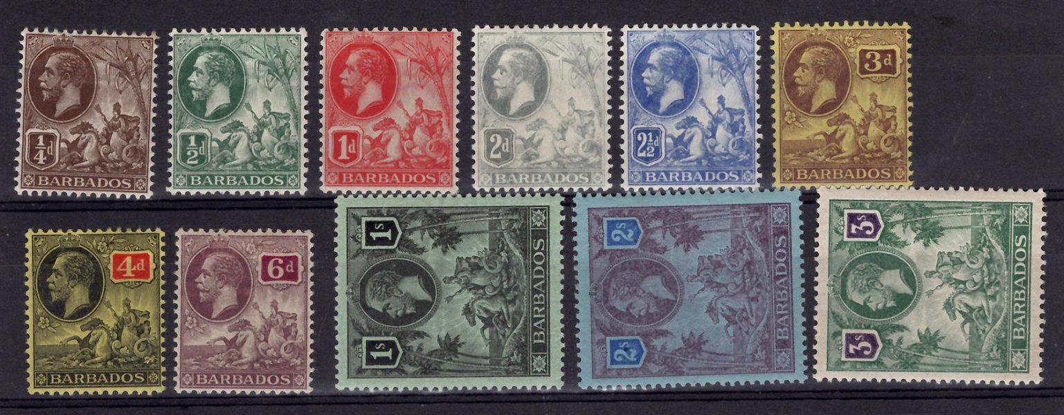 Barbados - SG, 170 - 80, výplatní, Jiří