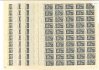 2533-2537 Hudební motivy starých rytin;  PA (50), kompletní archy deska A + B, ,obsahující čísla + data tisku 11.II.82, 19.III.82, 19.II.82, 18.III.82, 12.II.82, 10.II.82, 26.I.82, 12.III.82