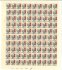 2532, 100. výročí narození J. Dimitrova;  PA (100), kompletní arch deska A, ZP10/1 - zlatý rámeček ,obsahující číslo + datum tisku 4.III.82